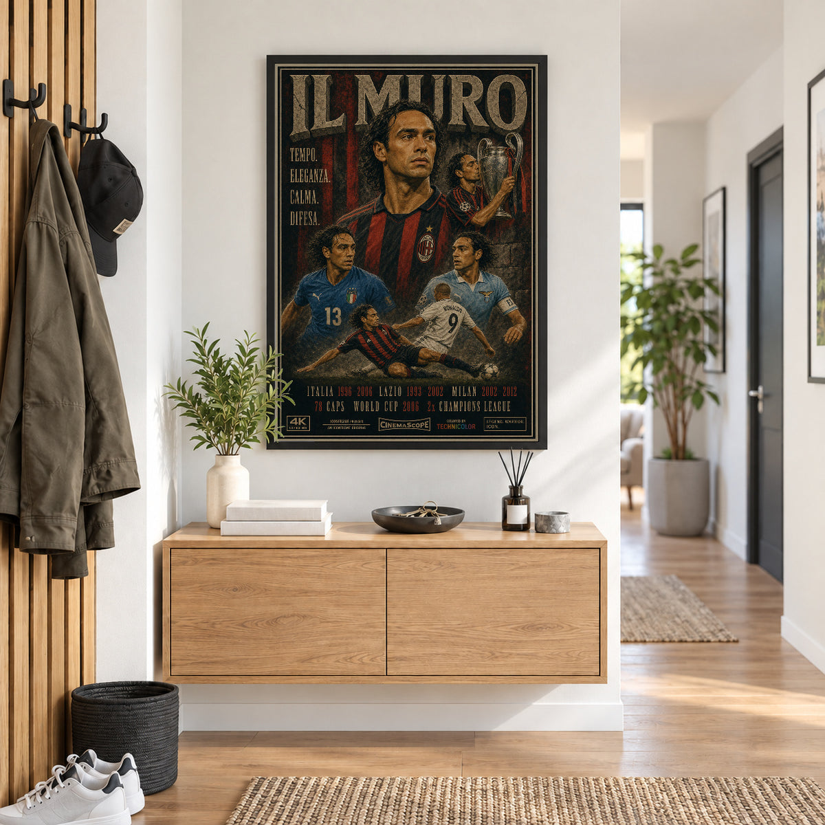Alessandro Nesta Poster im Flur