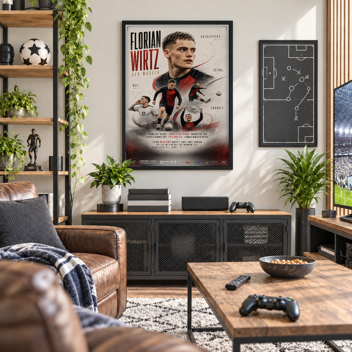 Florian Wirtz Poster in der Männerhöhle