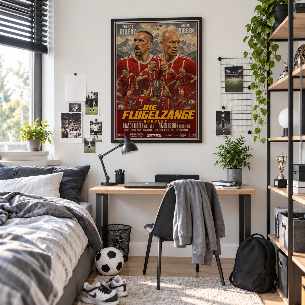 Robbery Poster im Jugendzimmer